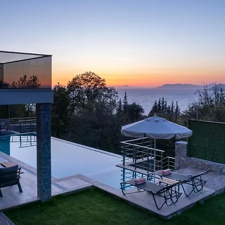 Villa With Sea View And Heated Pool Mariposa Fethiye