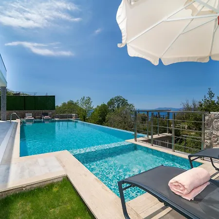 Villa With Sea View And Heated Pool Mariposa
