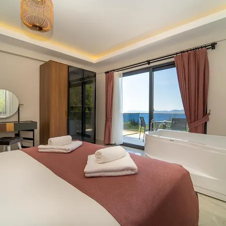 ヴィラ With Sea View And Heated Pool Mariposa